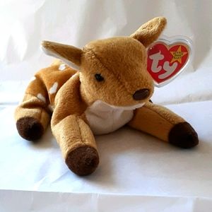 Vintage Beanie Baby - Whisper Fawn - NWT